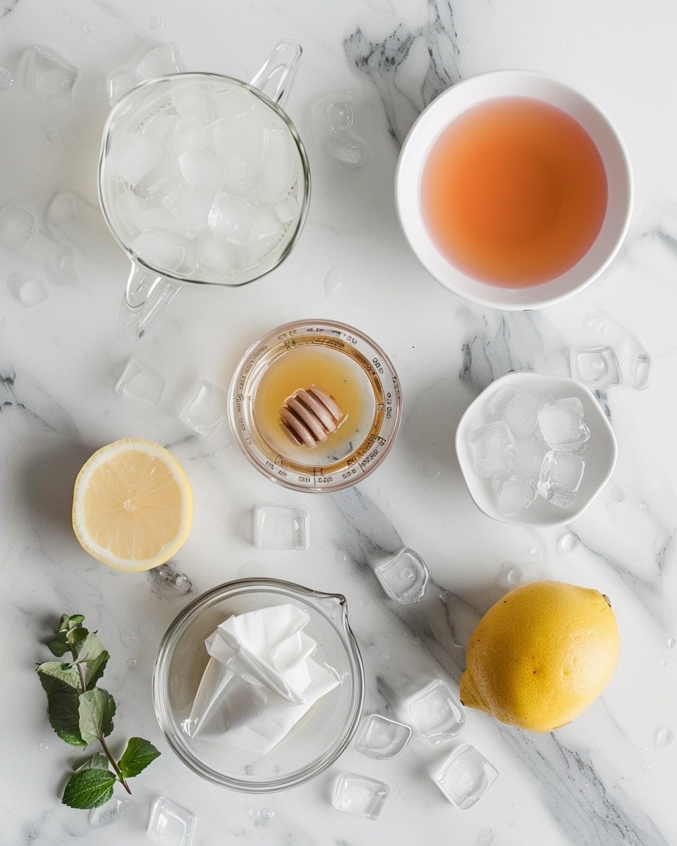 Single clear short glass filled with a vibrant tropical cocktail on the rocks, close-up angled view showcasing translucent ice cubes and the rich gradient of orange to red hues in the drink, glistening condensation on the glass, served on a white marble surface with natural lighting, intimate plated serving photo taken with an iphone --ar 4:5 --v 7