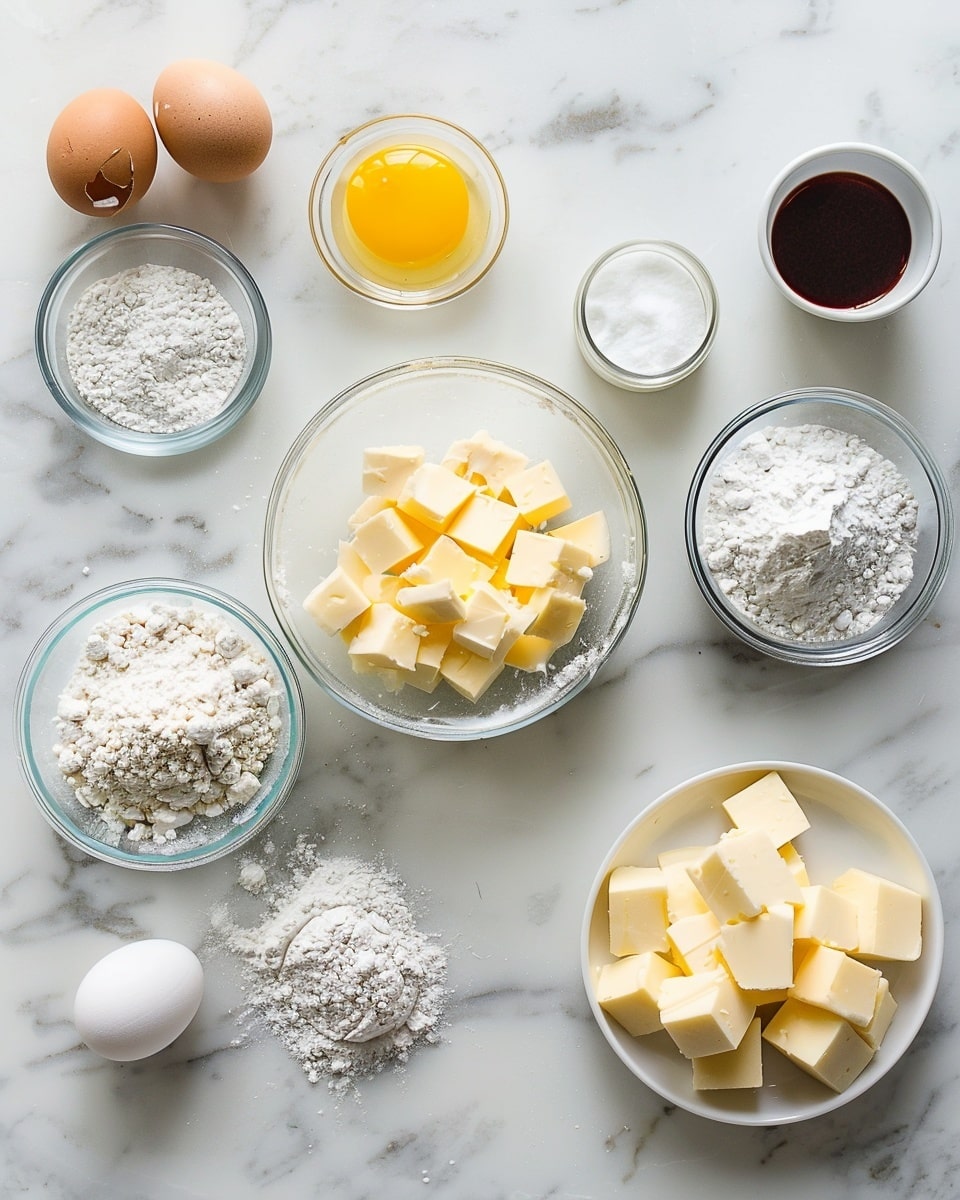 Single white plate featuring a delicate slice of lemon tart with a crisp, golden pastry crust, revealing the smooth, glossy lemon curd interior layered beneath a swirl of fluffy white cream, each dollop adorned with small, light purple edible flowers, close-up angled shot emphasizing the tart’s vivid citrus filling and creamy texture, placed on a white marble surface with natural lighting, styled like a gourmet food blog presentation, photo taken with an iphone --ar 4:5 --v 7