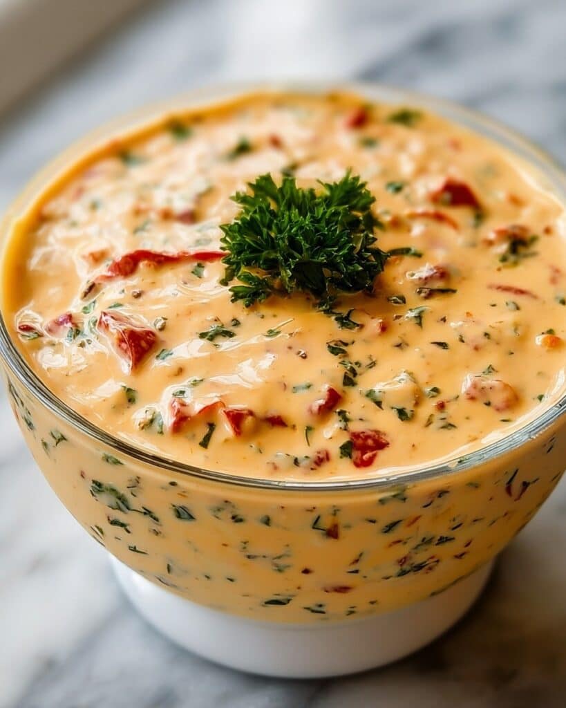 Cheesy Rotel Ranch Queso Recipe