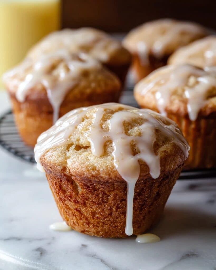 Mini Chai Muffins with Vanilla Bean Glaze Recipe