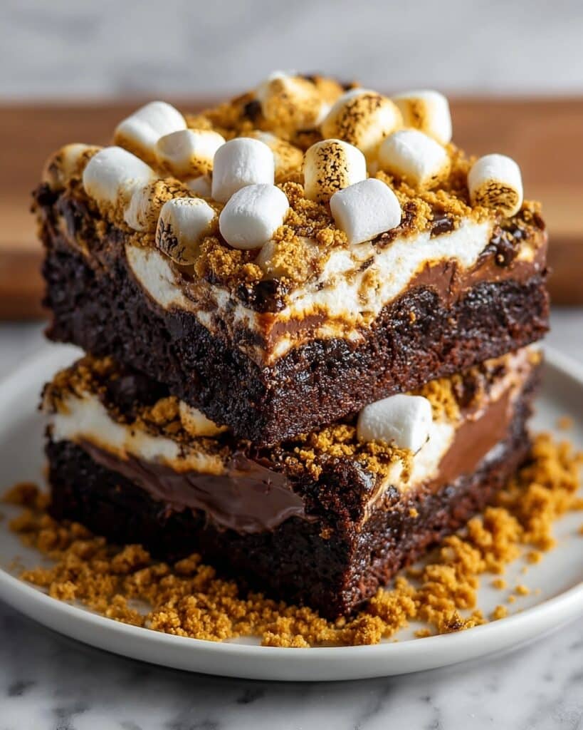 S’mores Brownies Recipe