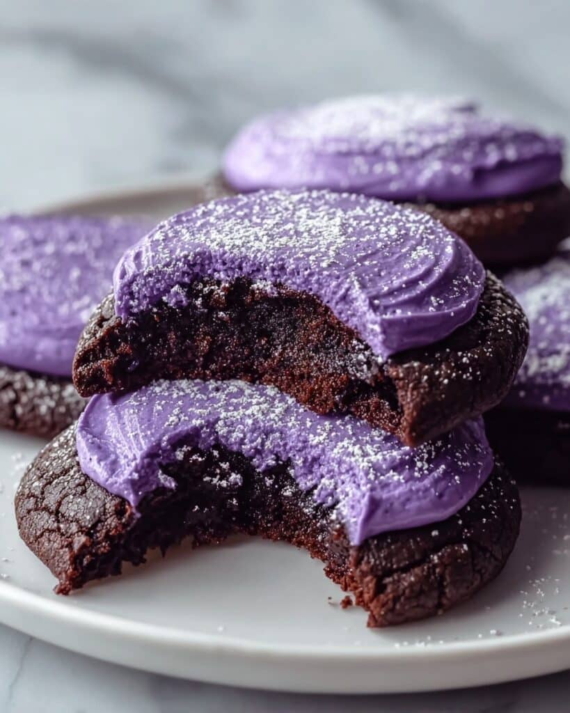 Ube Brownie Cookies: Chewy, Colorful Delights Recipe