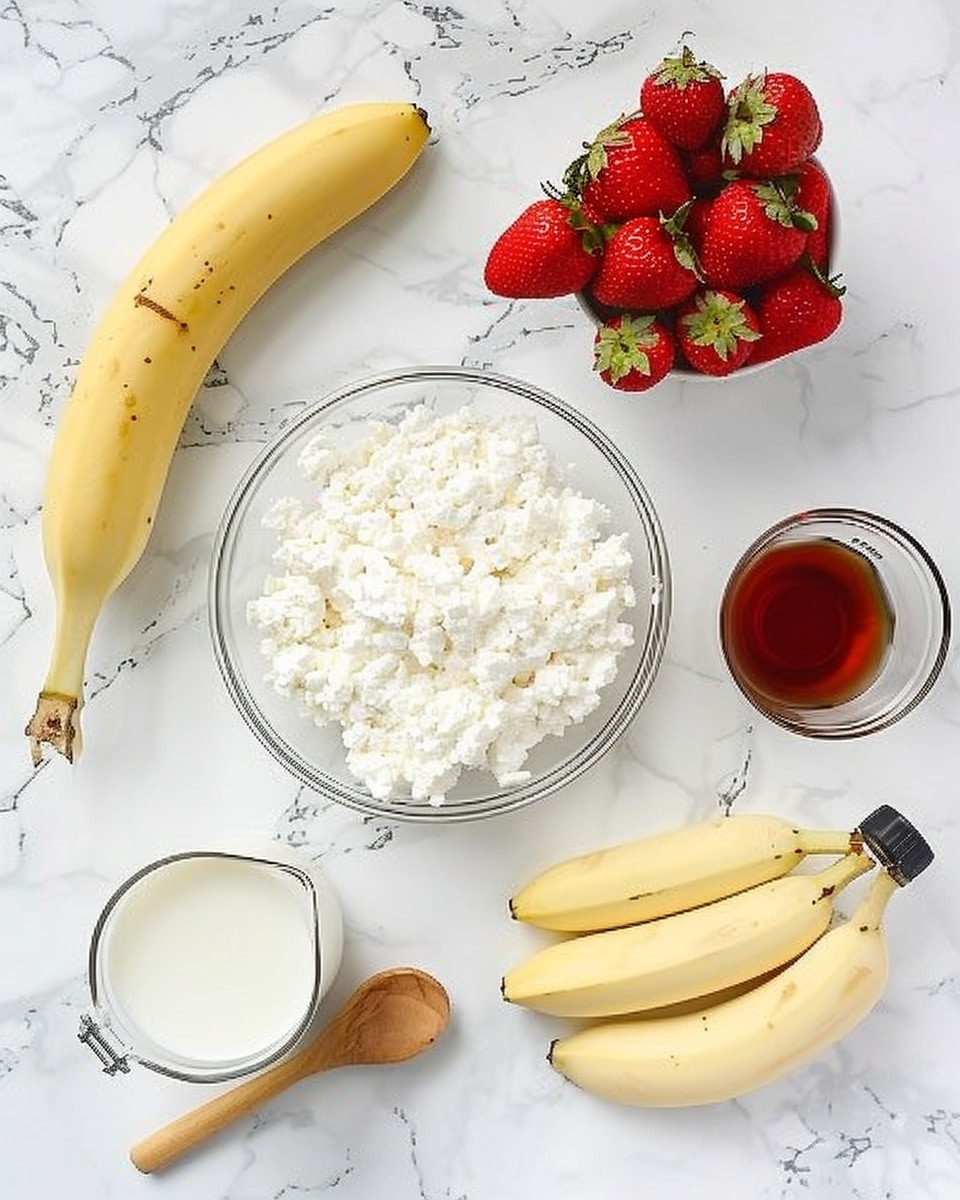 Single white glass filled with a creamy pink strawberry milkshake, close-up angled shot highlighting the smooth texture and tiny strawberry specks within the drink, a white and amber twisted straw inserted, placed on a white marble surface with soft natural lighting, styled as a single serving ready to enjoy, intimate food blog photography photo taken with an iphone --ar 4:5 --v 7