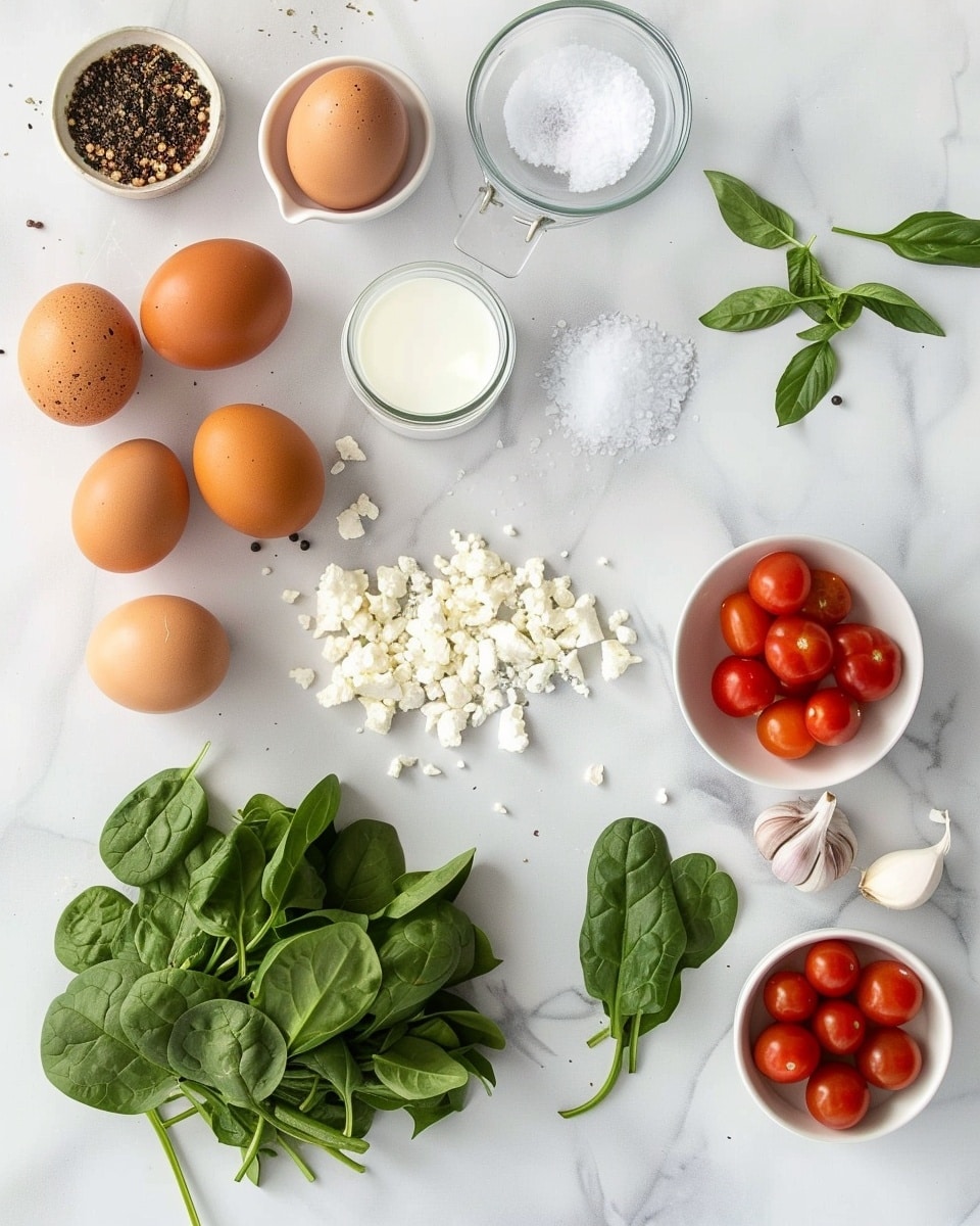 Single white square plate with one generous portion of spinach and cheese casserole, angled close-up showing a golden baked top infused with melted cheddar and creamy white cheese cubes, fresh spinach leaves peeking through the textured, fluffy egg base, seasoned with cracked black pepper, the interior layers revealed with soft and moist egg custard contrast against the browned edges, resting on a white marble surface, natural light highlighting the dish’s warm tones, intimate plated serving photo taken with an iphone --ar 4:5 --v 7