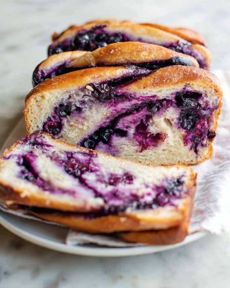 Blueberry Cream Cheese Babka Recipe
