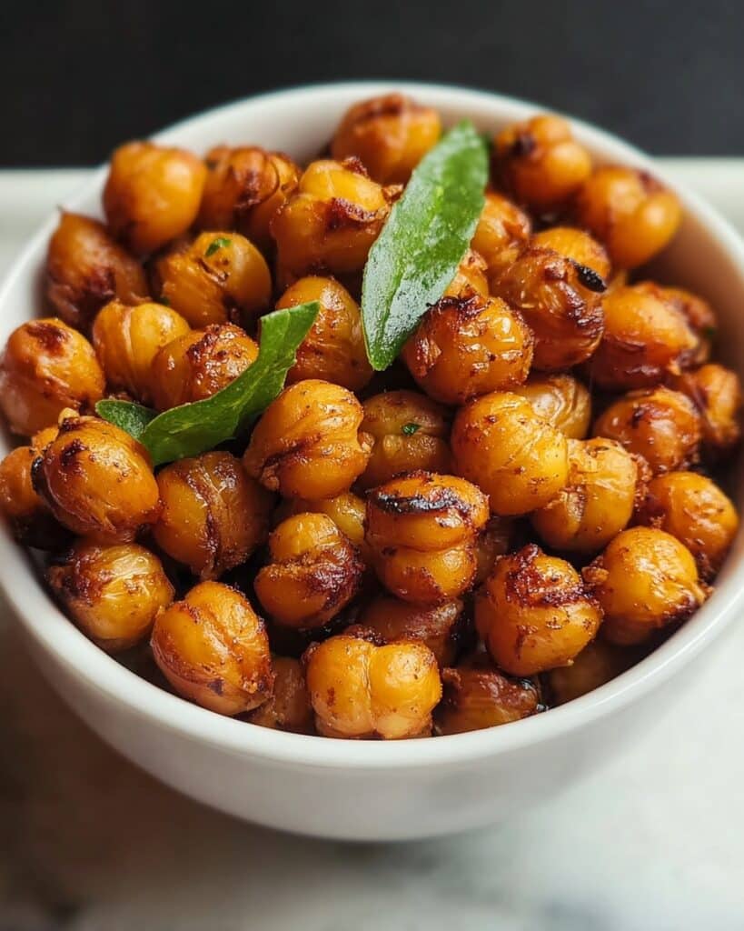 Best Spicy Roasted Chickpea Snack to Kick Your Cravings Up Recipe