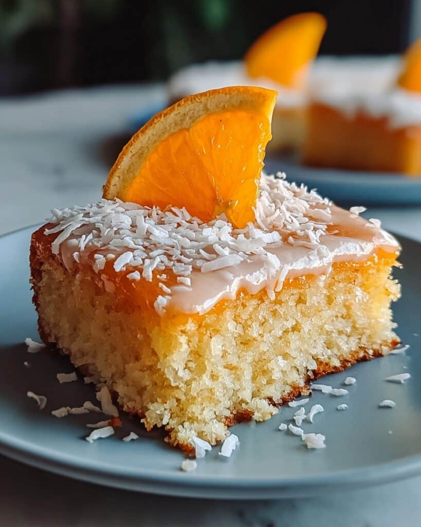 Easy Coconut Orange Snack Cake That Brightens Any Craving Recipe