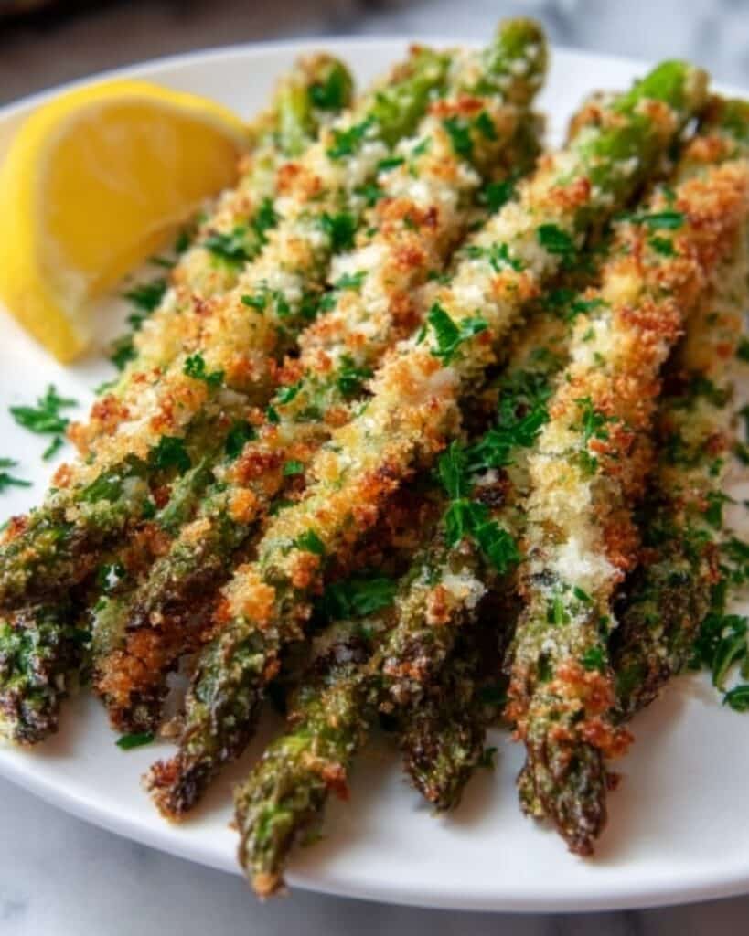 Crispy Asparagus Asiago Spears Recipe