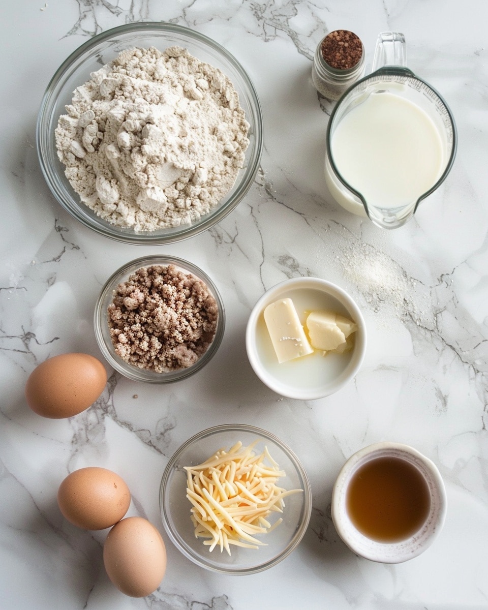 Single white plate holding one neatly stacked serving of moussaka with distinct layers of browned, seasoned ground meat, smooth creamy béchamel sauce, and tender eggplant slices, close-up angled shot highlighting the rich golden-baked top with a slight crisp and sprinkled fresh parsley garnish, warm natural lighting emphasizing the moist textures and layered interior, set on a white marble surface, intimate plated serving photo taken with an iphone --ar 4:5 --v 7