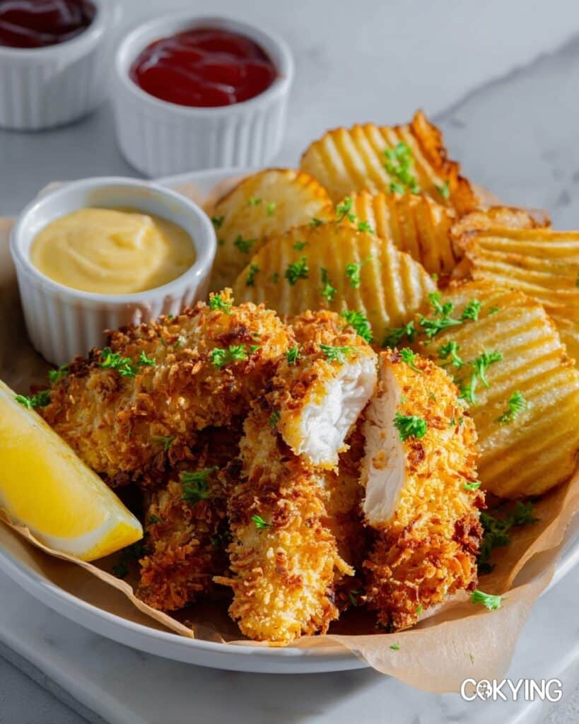 Crispy Potato Crusted Chicken Tenders Recipe