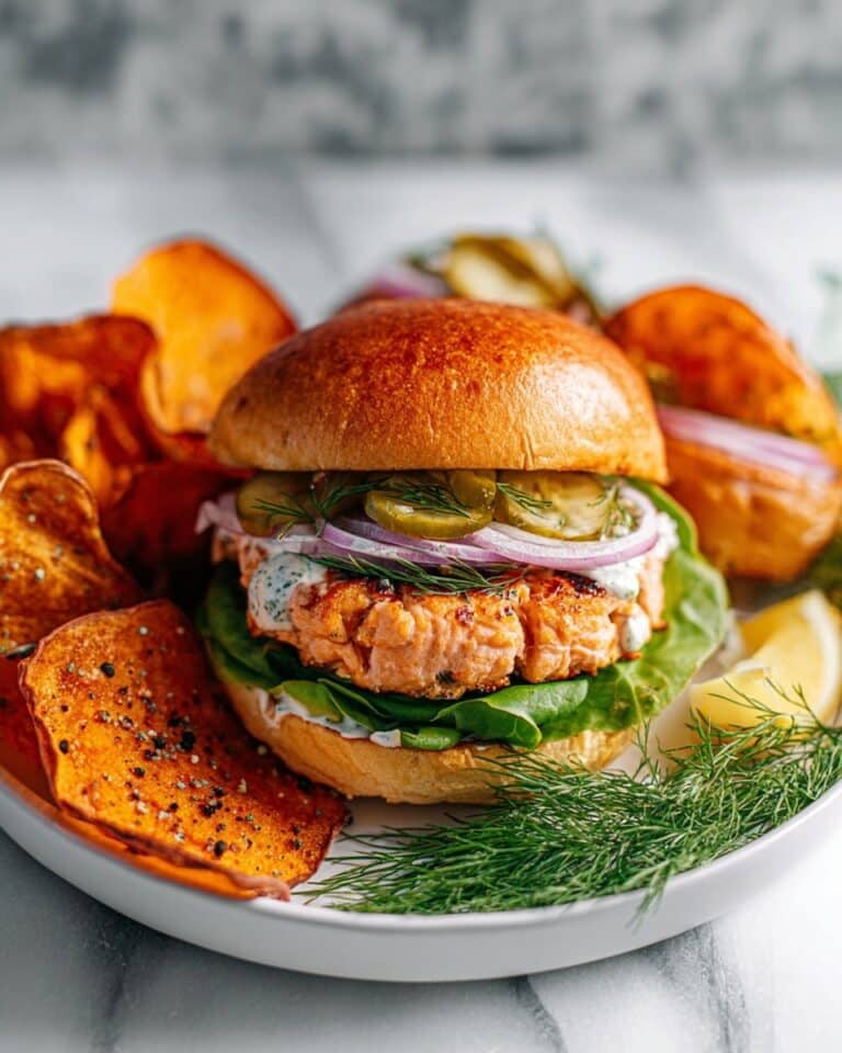 Healthy Salmon Burger Recipe