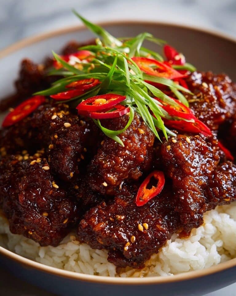 Sweet Chilli Crispy Beef Recipe