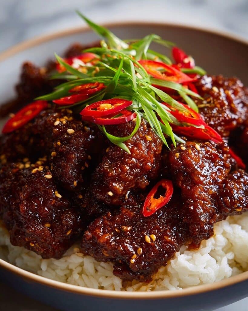Sweet Chilli Crispy Beef Recipe