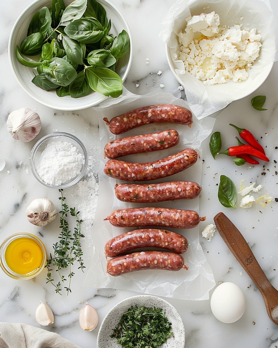 Single white plate holding one savory mini pizza tart, close-up angle highlighting flaky golden crust edges, topped with crumbled sausage, roasted red peppers, fresh basil leaves, and scattered shavings of Parmesan cheese, revealing the textured filling with herbs and cheese beneath, natural light illuminating the layered details, white marble background, styled to look ready to eat, intimate plated serving photo taken with an iphone --ar 4:5 --v 7