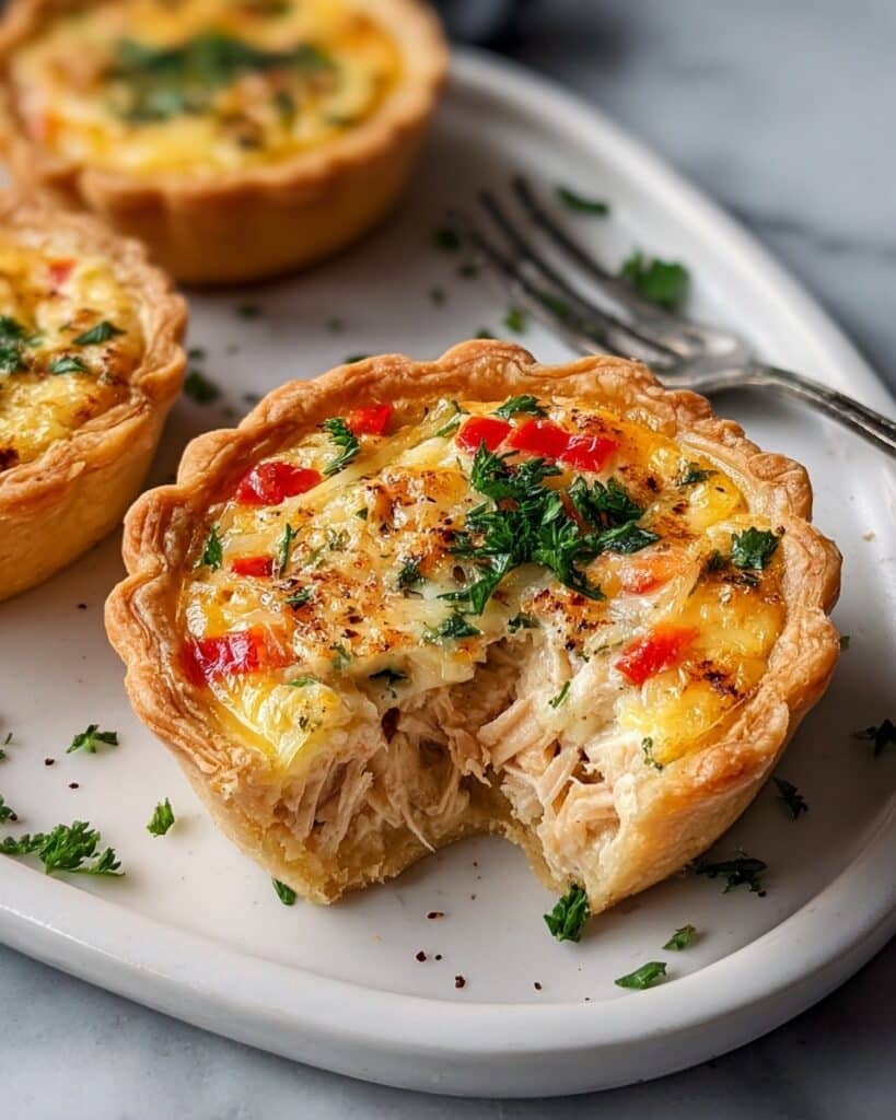 Savory Mini Chicken Quiche for Busy Brunch Lovers Recipe