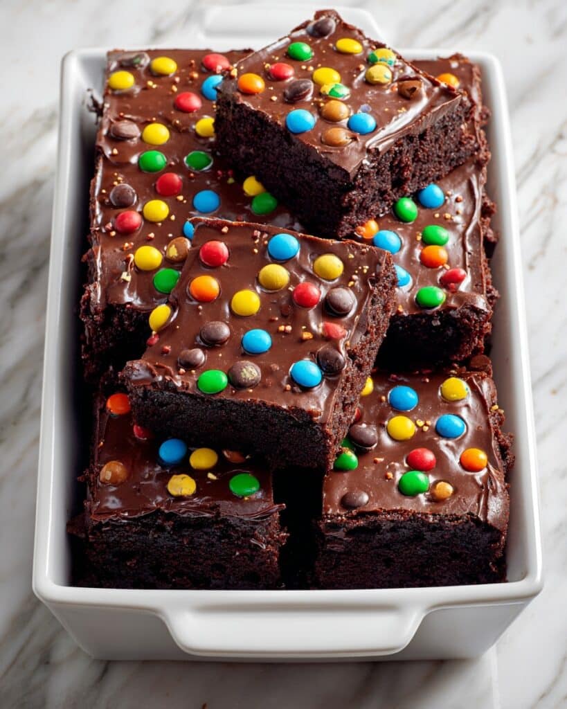 Rainbow Brownies Recipe