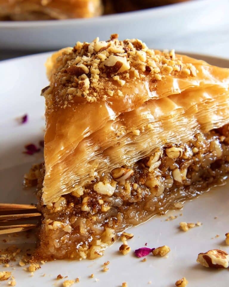 Classic Walnut Baklava Recipe