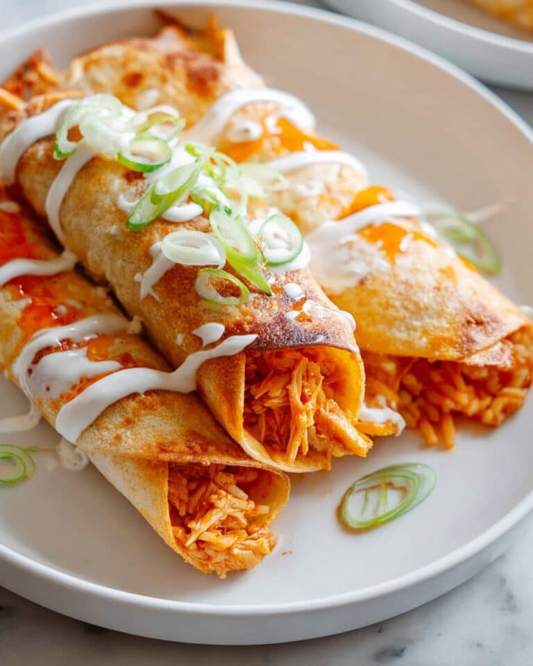 Buffalo Chicken Taquitos Recipe