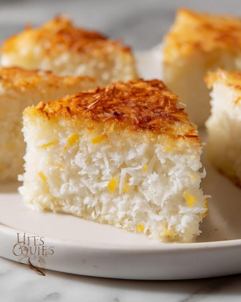 Sticky Coconut Cake Recipe