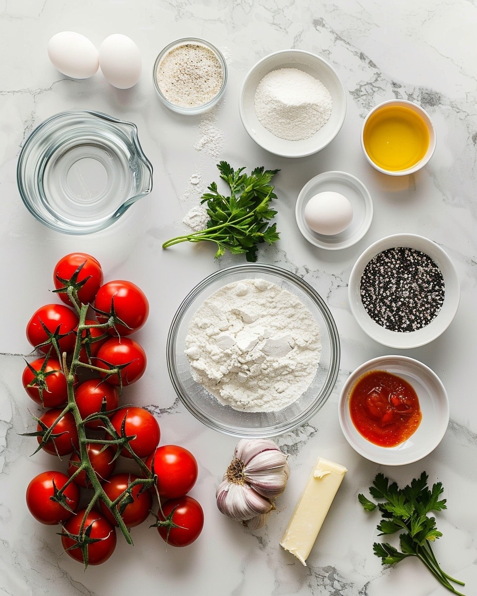 Single white plate showcasing one freshly baked khachapuri, a Georgian bread bowl with a perfectly cooked egg yolk nestled in a vibrant tomato sauce, topped with fresh cilantro leaves, the fluffy, golden crust speckled with black sesame seeds, close-up angled view revealing the soft interior texture of the bread and the creamy egg surrounded by rich sauce, natural lighting highlighting the contrast between the white plate and the warm tones of the dish, served on a white marble surface, intimate plated serving photo taken with an iphone --ar 4:5 --v 7