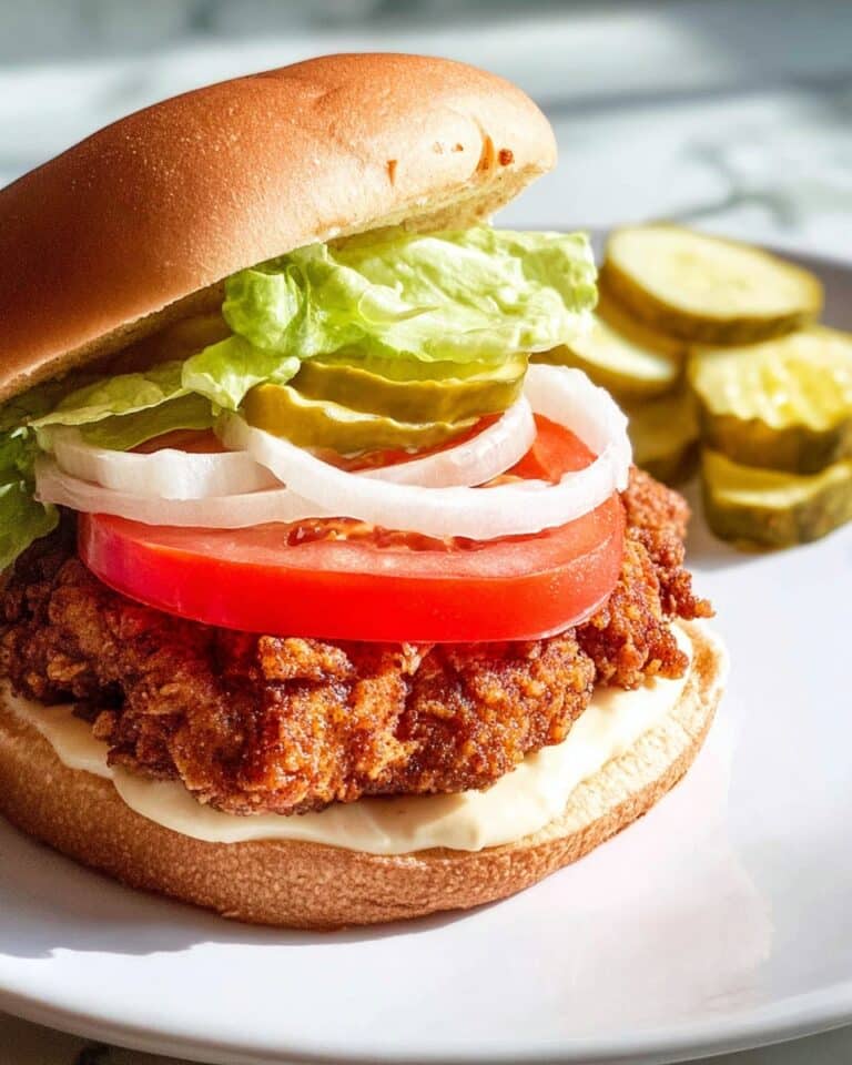 Air Fryer Spicy Chicken Sandwiches Recipe