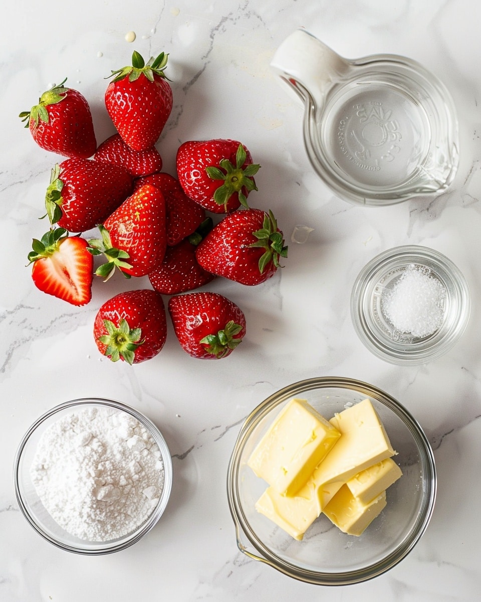 Single white bowl containing a generous serving of creamy strawberry mousse, smooth and light with a pale pink hue, topped with a vibrant half strawberry that reveals its juicy interior, close-up shot capturing the airy texture and subtle swirls, surrounded by fresh whole and sliced strawberries, placed on a white marble surface with natural lighting, styled for a food blog, intimate plated serving photo taken with an iphone --ar 4:5 --v 7