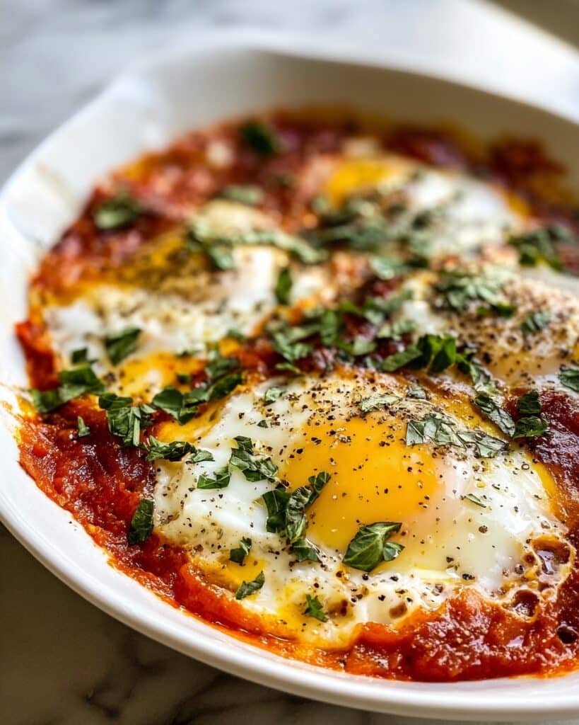 Baked Feta Eggs in the Pressure Cooker Recipe