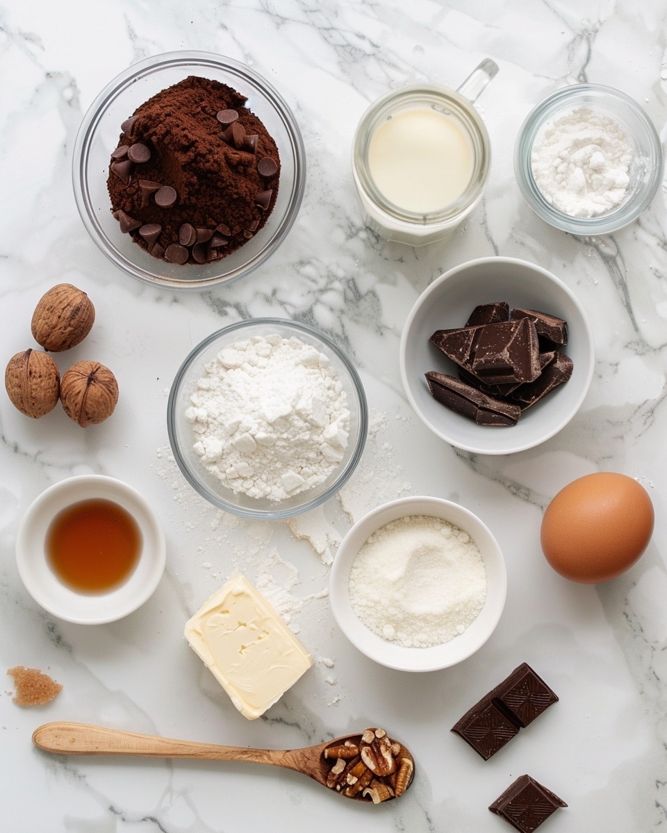 Single white plate holding one freshly baked chocolate-dipped pecan cookie, close-up angled view highlighting the soft, chewy interior texture with golden edges, half of the cookie coated in smooth dark chocolate sprinkled with crunchy chopped pecans and a light dusting of flaky sea salt, natural lighting illuminating the rich contrast between cookie and chocolate, set on a white marble surface, styled food blog intimate serving photo taken with an iphone --ar 4:5 --v 7