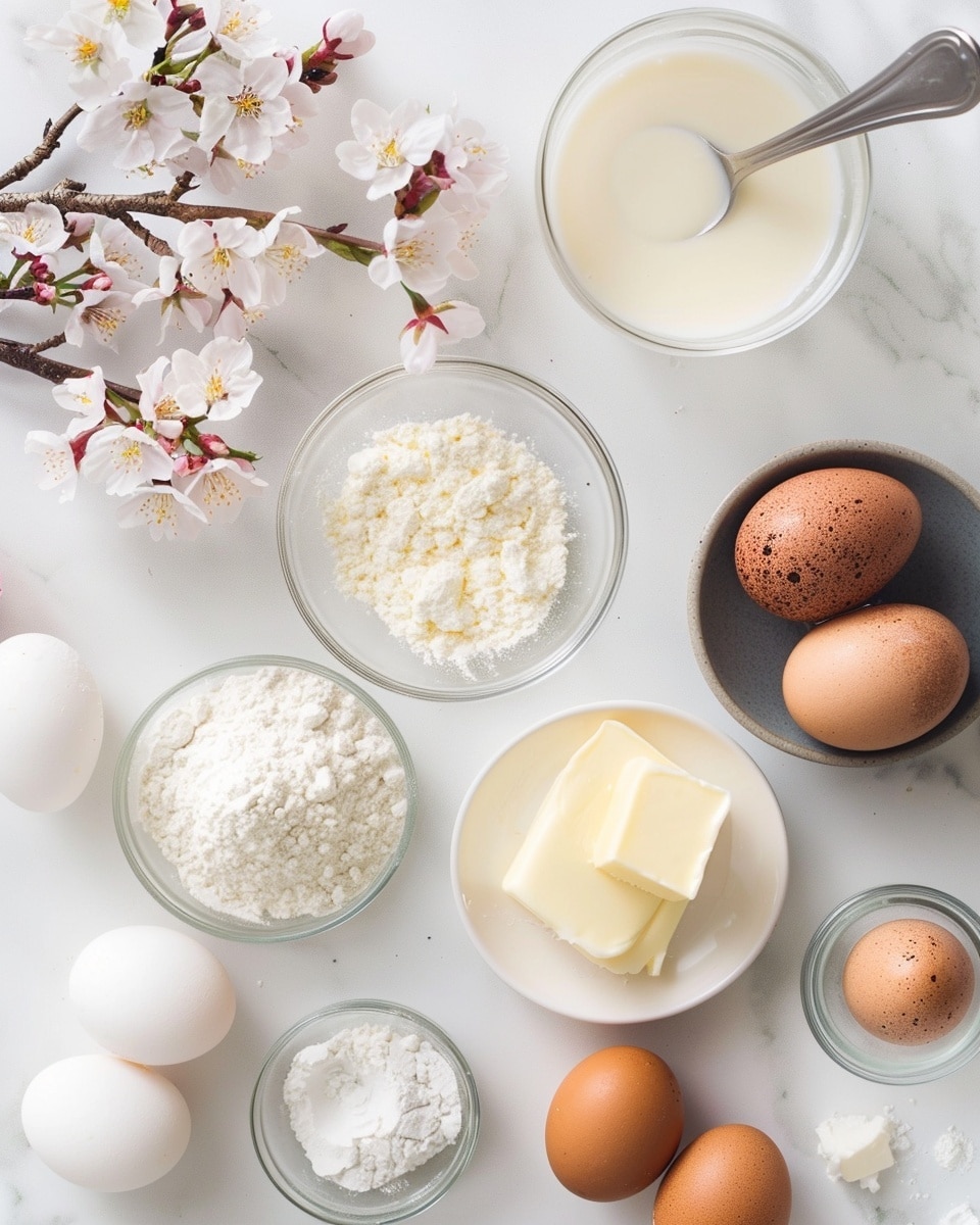 Single white plate with a delicate slice of pink layered mousse cake revealing smooth, airy layers sitting atop a crumbly graham cracker crust, adorned with fresh pale pink cherry blossoms on top, close-up angled shot showcasing the creamy texture and fine details of the mousse, natural light highlighting the soft pastel colors, placed on white marble surface, styled as an elegant individual serving from a food blog, photo taken with an iphone --ar 4:5 --v 7