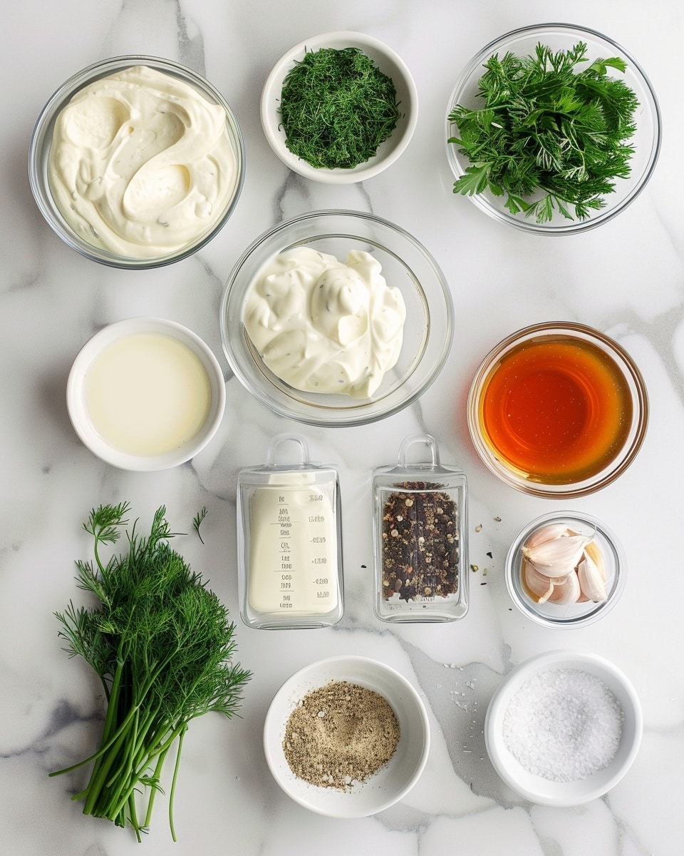 Single white bowl containing one creamy serving of hummus, smooth and swirled with visible herbs and spices throughout, topped with a sprig of fresh dill and a sprinkle of red pepper flakes, close-up angle capturing the airy texture and subtle flecks of ingredients, placed on a white marble surface, styled as an individual portion ready to eat, photo taken with an iphone --ar 4:5 --v 7