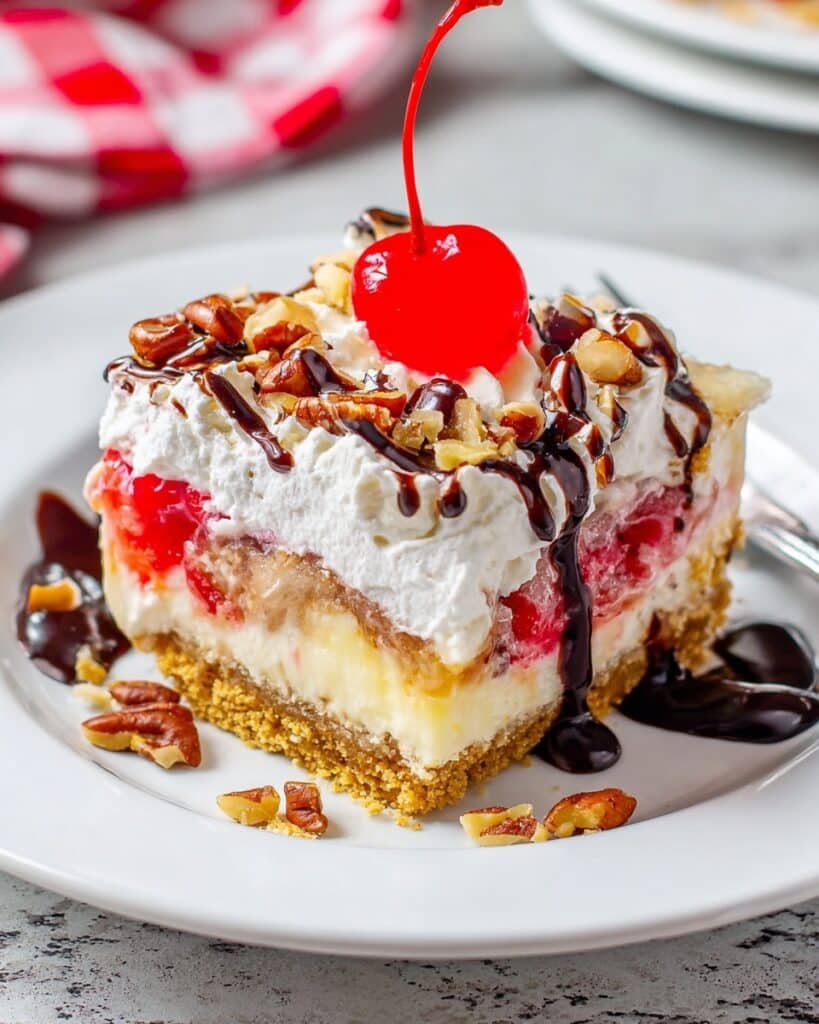 Banana Split Cake Recipe