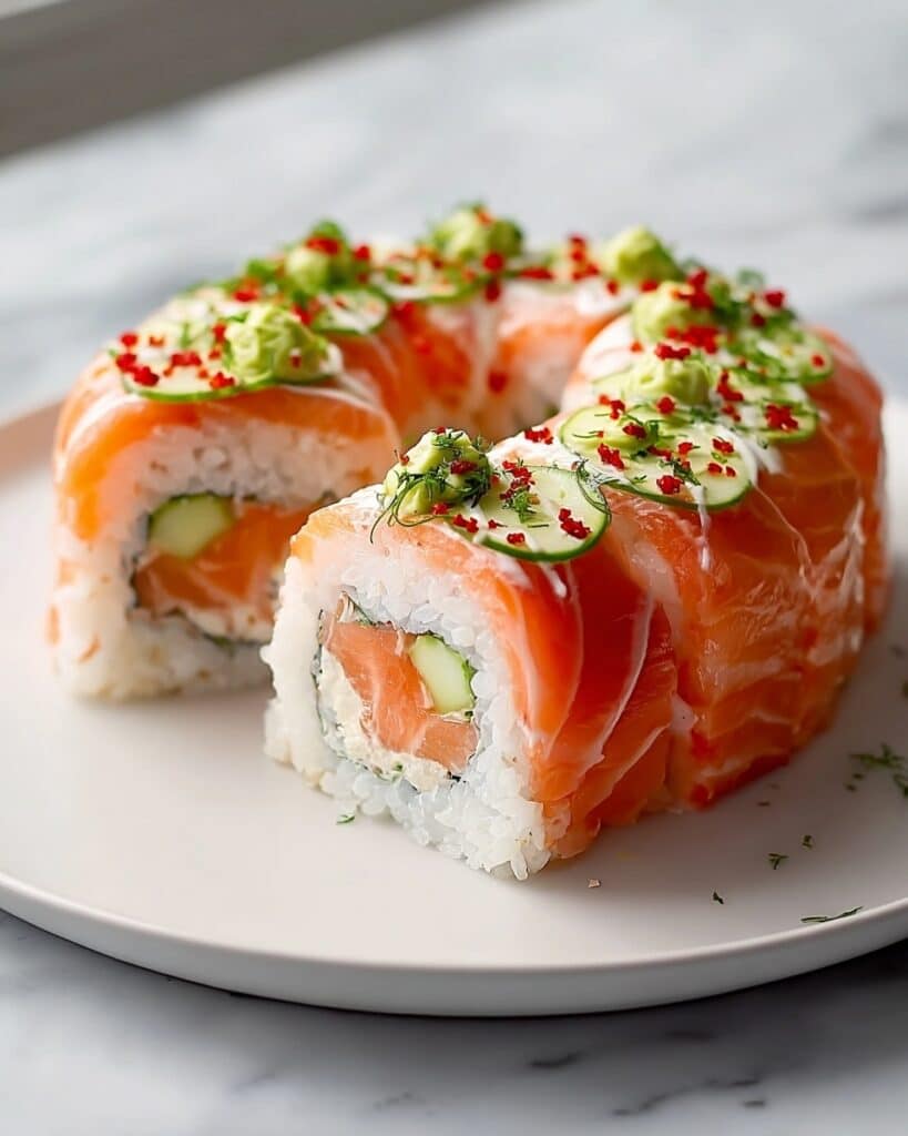 Salmon Sushi Bundt Cake Recipe
