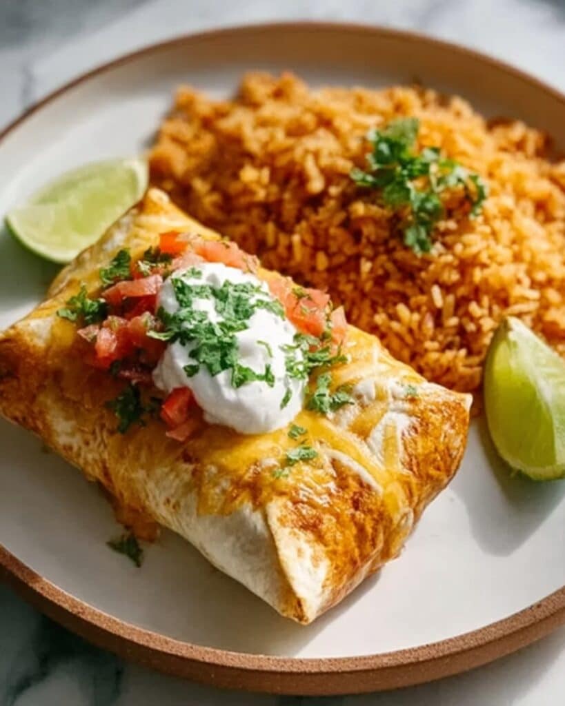 Crispy Chicken Chimichangas Recipe
