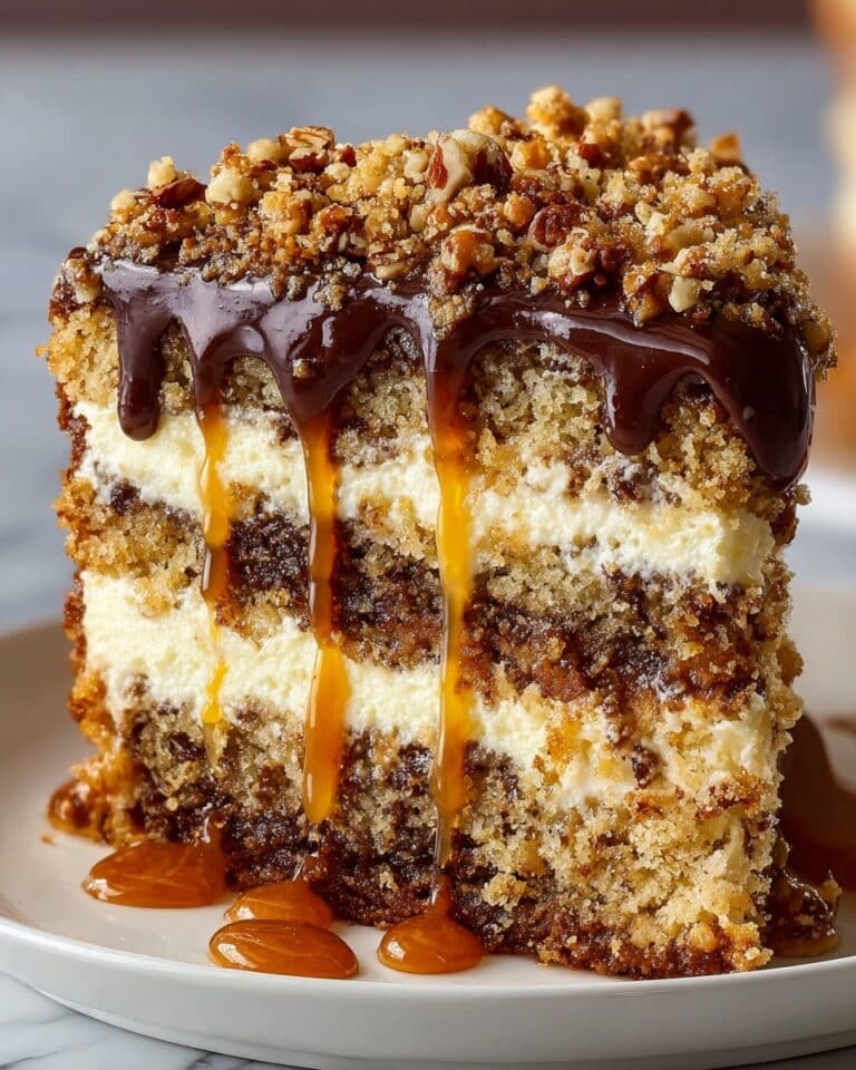 Toffee Crunch Cake Recipe