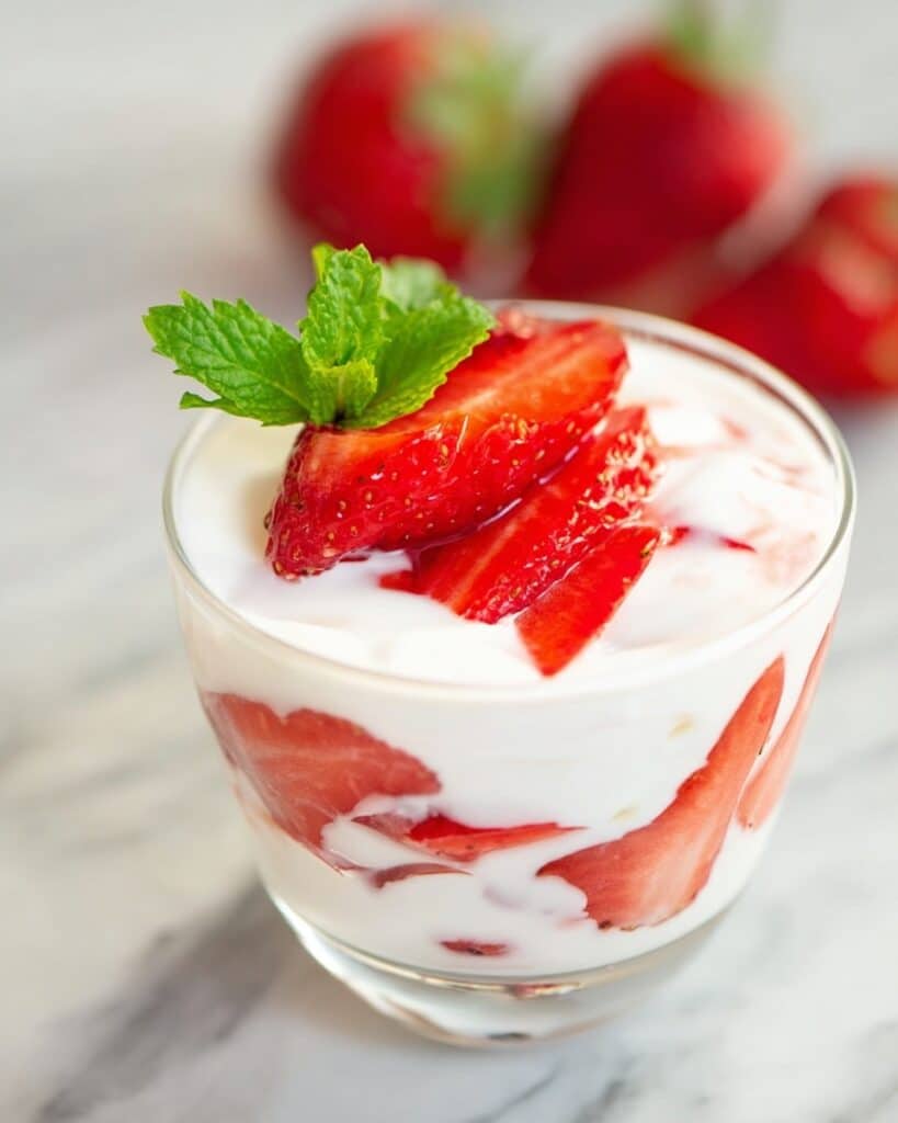 Fresas con Crema (Mexican Strawberries and Cream) Recipe