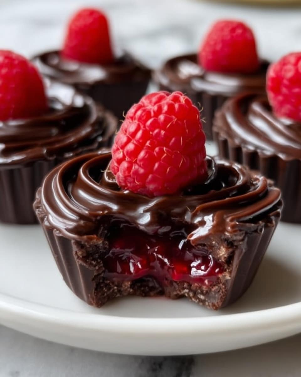 Irresistible Mini Chocolate Raspberry Cups in 30 Minutes Recipe