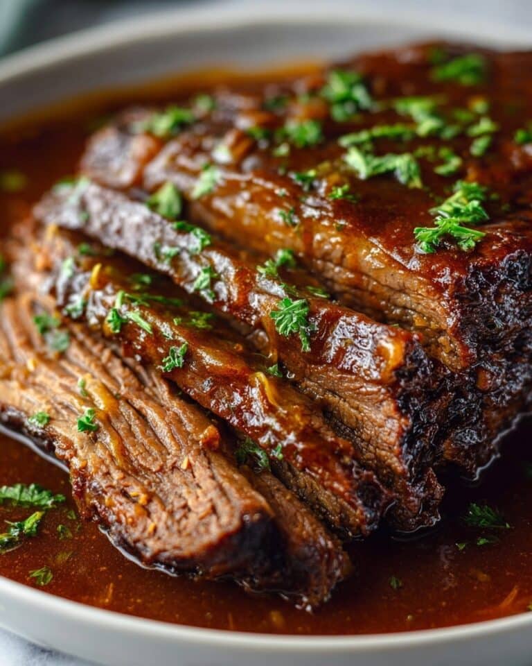 Slow Cooked Beef Brisket: Discover the Secret Flavor! Recipe