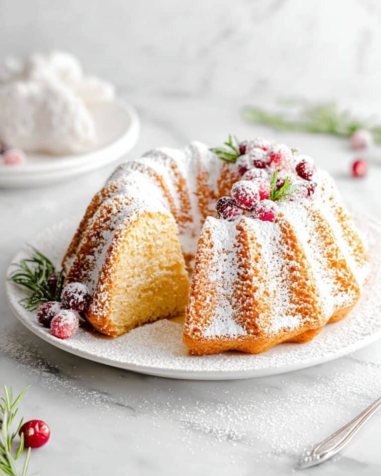 Eggnog Pound Cake Recipe