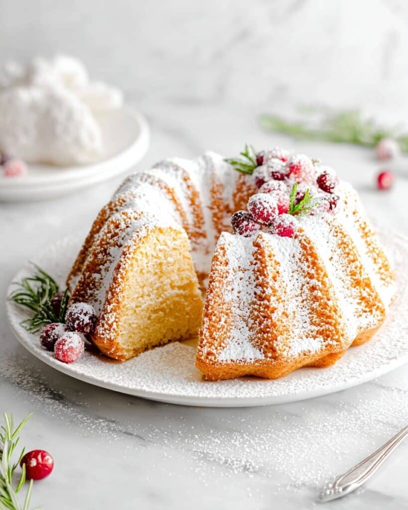 Eggnog Pound Cake Recipe