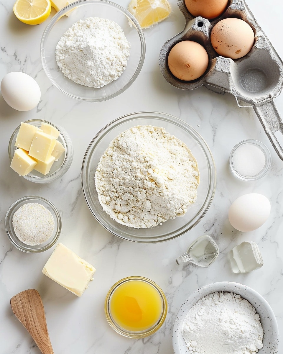 Single white plate holding one lemon crinkle cookie with vibrant yellow lemon curd in the center, close-up angle showcasing the soft, cracked powdered sugar crust exterior and tender interior texture revealed by a bite taken from the cookie, garnished delicately with a small white daisy on the side, natural light highlighting the bright colors, set against a white marble background, intimate styled serving from a food blog, photo taken with an iphone --ar 4:5 --v 7
