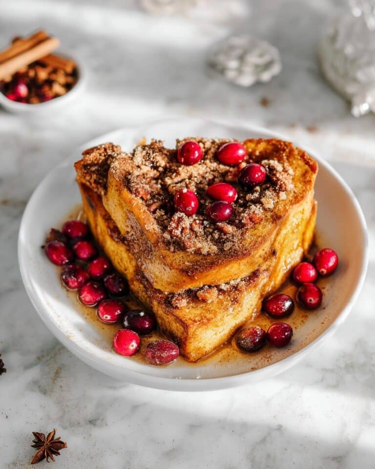 Quick & Easy Pumpkin Butter French Toast Bake Recipe