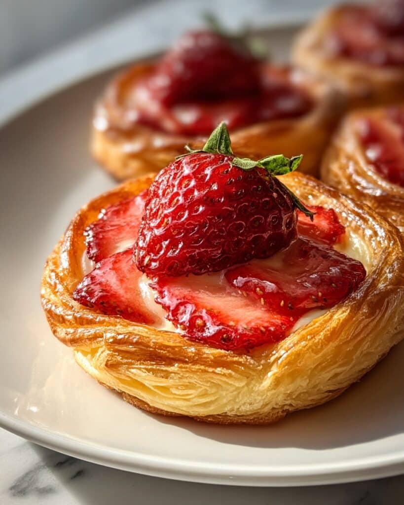 Easy Strawberry Cheesecake Danish Pressure Cooker Recipe