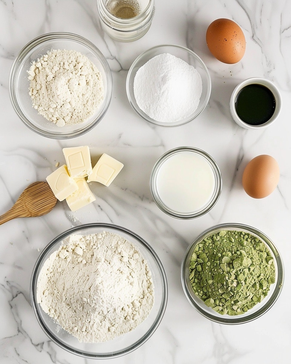 Single white square plate featuring a single serving of a delicate, dome-shaped white mousse dessert with a smooth, creamy texture, generously dusted on top with vibrant green matcha powder that cascades slightly down one side, revealing the soft interior layers, natural lighting highlighting the fine powder and silky finish, placed on a white marble surface, styled for an intimate dessert showcase, photo taken with an iphone --ar 4:5 --v 7
