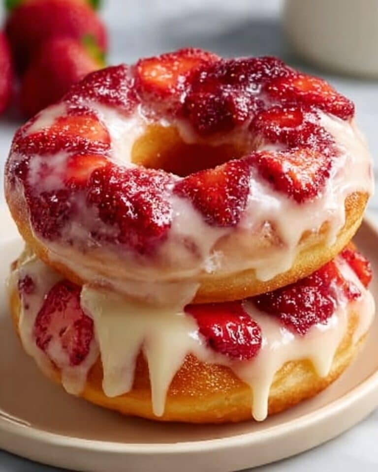 Strawberry Cheesecake Donuts Recipe
