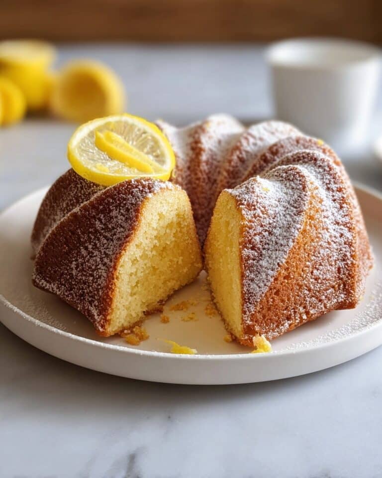 Easy Moist Lemon Bundt Cake Recipe for Sunshine in Every Slice Recipe