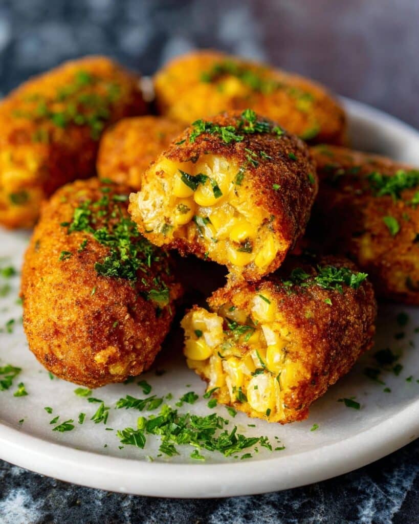 Homemade Corn Nuggets Recipe