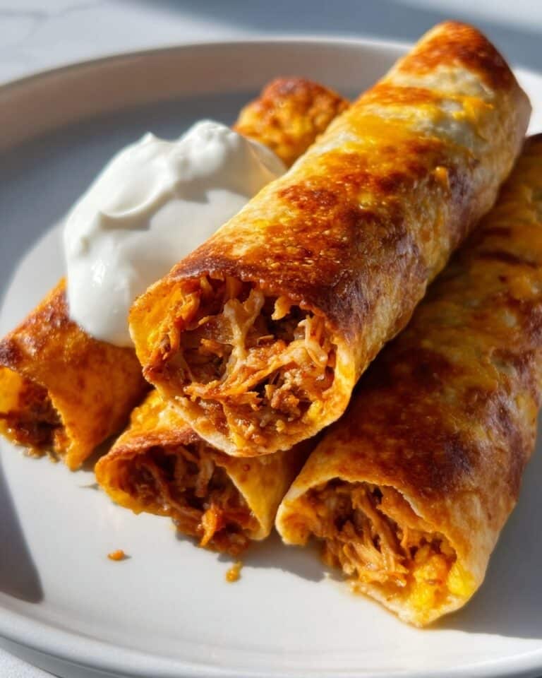 Hatch Chili Chicken Taquitos Recipe