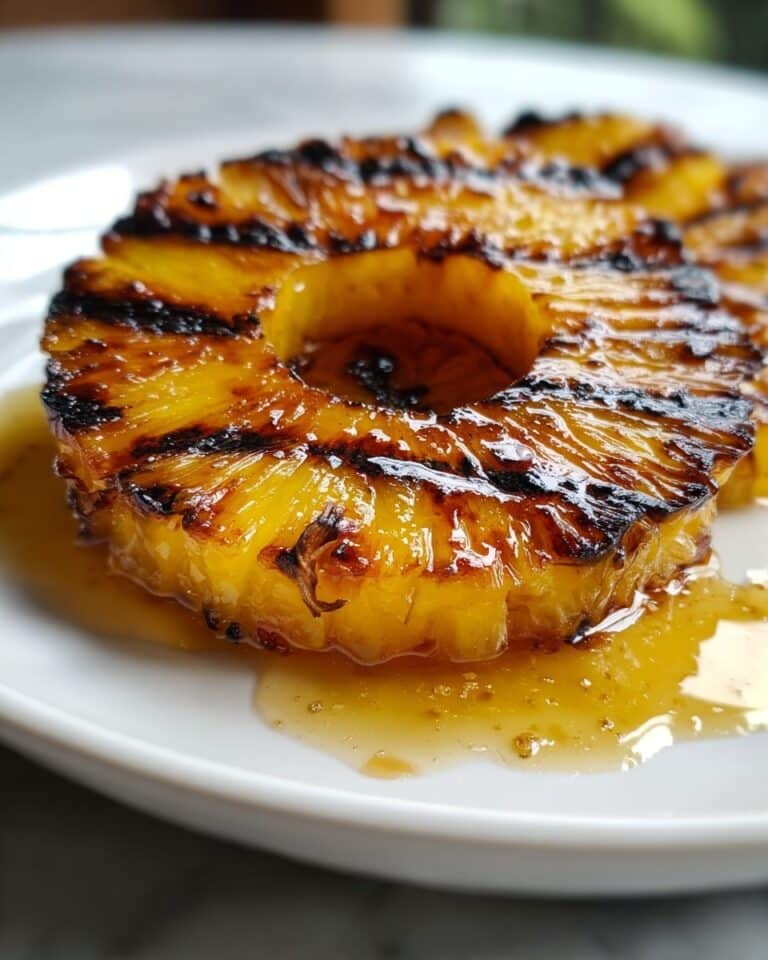 Grilled Pineapple with Honey Recipe
