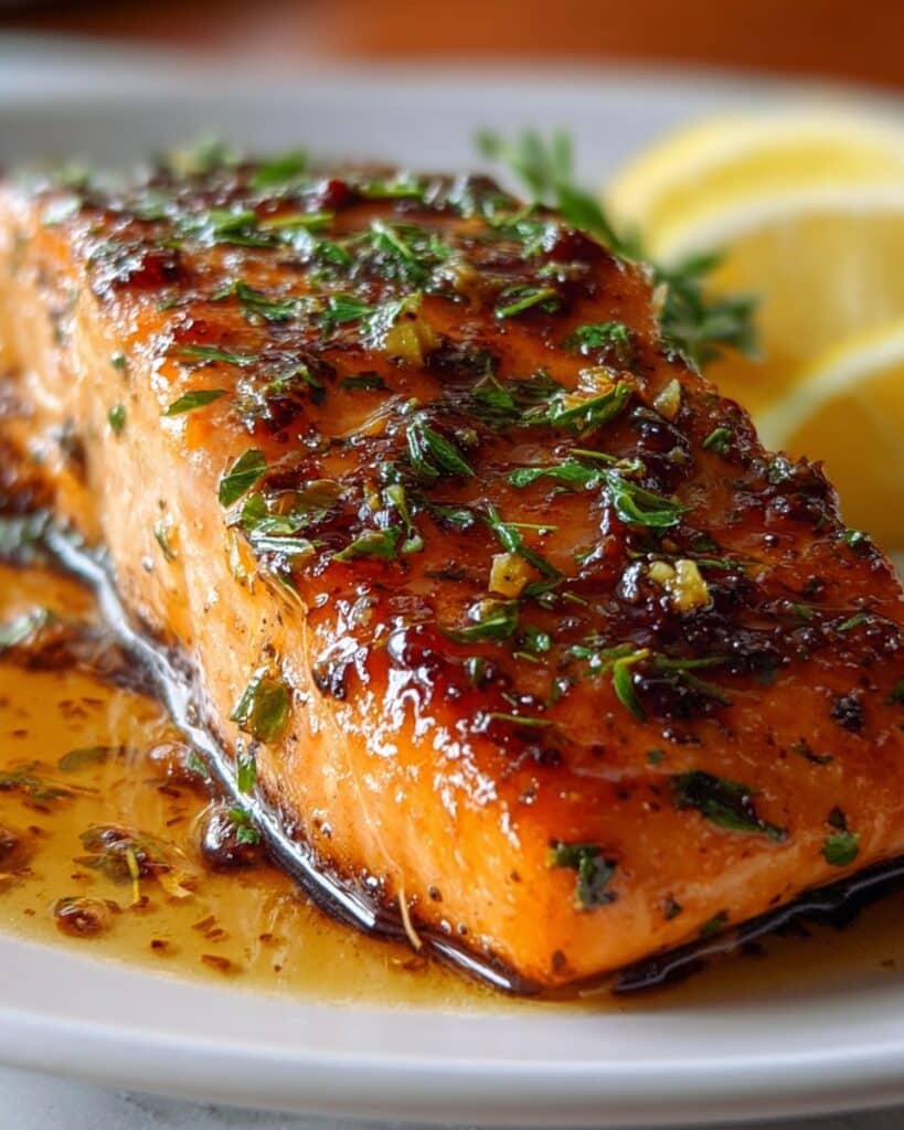 Grilled Lemon Herb Salmon Recipe