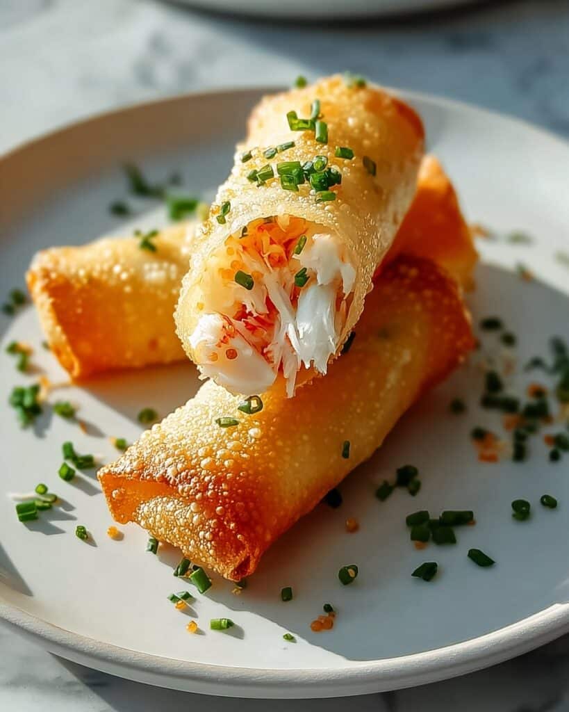 Easy Baked Rice Paper Crab Rangoons Recipe